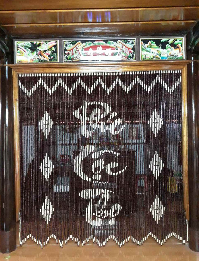 Mẫu Rèm Hạt Gỗ Phong Thuỷ Tại  Hà Nội